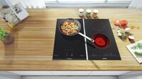 Gorenje Großgeräte DOMINO-KOCHFELD GLASKERAM 30CM (ECT322BCSC        SW)
