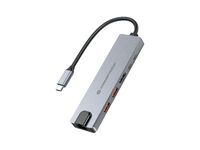 Conceptronic DONN29G 6-in-1 Docking Station Datenverteiler/Umschalter