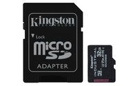 KINGSTON 32GB microSDHC Industrial C10 A1 pSLC Card + SD Adapter (SDCIT2/32GB)