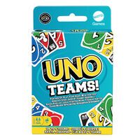 Mattel UNO Teams Kartenspiel für Kinder, Erwachsene, Familienabend, Partys und Reisen
