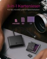 ICY BOX IB-CR301-C3 Type-C USB 3.0 Multi Kartenleser Speicherkartenlesegeräte