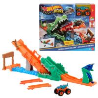 Mattel Hot Wheels Monster Trucks Krokodil Crash Challenge