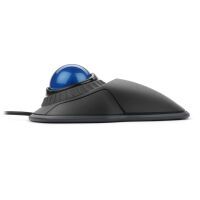 Kensington Orbit® Trackball with Scroll Ring - Ambidextrous - Optical - USB Type-A - Black