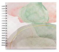 Hama Watercolor grün       28x24 50 ws. Seiten Spiral-Album  7603 Archivierung -Fotoalben-