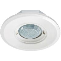 Esylux PD-FLAT 360i/8 - Wired - 50 m - Ceiling - White - IP20 - 3 m