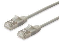 Equip Patchkabel Cat6A SlimFlex F/FTP 1.50m beig.LSZH 2xRJ45 Polybeutel (606173)
