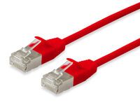 Equip Patchkabel Cat6A SlimFlex F/FTP 1.50m rot  LSZH 2xRJ45 Polybeutel (606179)