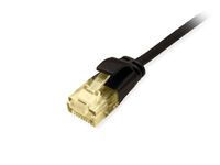 Equip Patchkabel Cat6A SlimFlex U/UTP 5.00m schw.LSZH 2xRJ45 Polybeutel (626907)