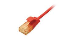 Equip Patchkabel Cat6A SlimFlex U/UTP 2.00m rot  LSZH 2xRJ45 Polybeutel (626205)