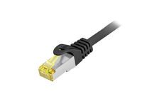 Equip Patchkabel Cat6A Outd.S/FTP 2xRJ45 40.00m schwarz LSZH (605112)