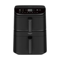 COSORI CAF-DC 121 ADER Doppel-Heißluftfritteuse Turbo Tower 10,8l (4,3 + 6,5) schwarz