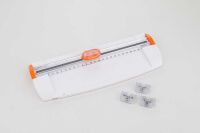 Peach Rollschneider A4 3in1 3Schnittarten PC200-10 weiß (PC200-10)