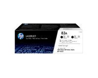 HP Toner CF 283 AD Doppelpack schwarz No. 83 A Toner