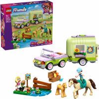 LEGO® Friends 42695 Pferd und Fohlen mit Pferdeanhänger