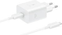 Samsung Schnellladegerät USB-C 45W + USB-C Kabel 1,8m weiß