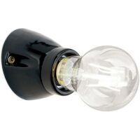 Orion WANDL. 2-1367 KERAMIK E27 60W (FROST SCHWARZ 26L627)