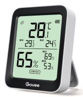 Govee - Bluetooth Thermometer Hygrometer with Screen Thermometer