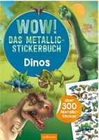 Ars Edition GmbH Das Metallic-Stickerbuch  Dinos