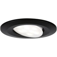 Paulmann EINBAUSET LED 1X680LM 4000K (CALLA IP65 SCHW-MT)