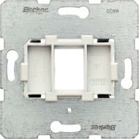 Berker ZENTRALPLATTE 1F.M.WEIß.AUFN. (454002)