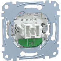 MERTEN MEG3102-0000 - Rocker switch - 2P - Metallic - IP20 - 250 V - 10 A