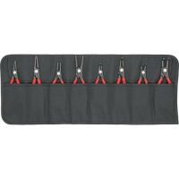 Knipex SIRIZANGEN-SET 8-TEILIG (ROLLTASCHE, VOLL)