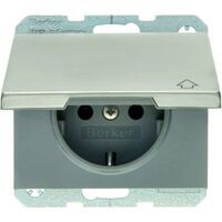 Berker SSTD M. KLAPPD. EDELSTAHL (47517204         K.5)