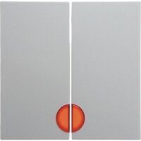 Berker Wippe pws/gl mit roter Linse 16278989