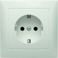 Berker 47228989 - Type F - White - Duroplast - IP20 - 250 V - 16 A