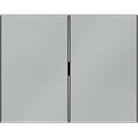 Berker 14357004 - Stainless steel - Stainless steel - Matte - Screwless - Berker - 10 pc(s)