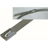 Multipack Haupa KABELBINDER SS 316 M.KUGELVER. (262940/520    STAHL-) - 100 Stück