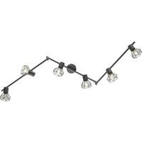 Honsel DECKEN/WANDLEUCHTE 6XE14 40W (RAN DRAHT GRAU)