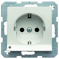 Berker Hager 41098989 - Type F - White - Duroplast,Plastic - 250 V - 16 A - 50 - 60