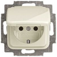 BUSCH JAEGER 20 EUK-212 - CEE 7/3 - 2P+E - Beige - 250 V - 16 A - 71 mm