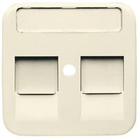 BUSCH JAEGER 1753-0-8022 - Ivory - Conventional - Busch-Jaeger - 1710-0-3100 1753-0-8048 1753-0-8055 1753-0-8063 - 54 mm - 54 mm