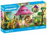 PLAYMOBIL 71838 Gemütliches Feenzuhause mit Goldeinhorn und Stall