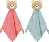 VEDES Großhandel GmbH - Ware Spielmaus Baby Schmusetuch ''Bär'', 38x23 cm