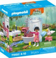 PLAYMOBIL 71950 Tierischer Badespaß