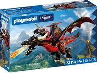 PLAYMOBIL 72114 Schwarzer Drache