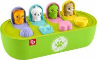 Mattel Fisher-Price FP Pets Pop-up-Aktivitätsspielzeug für Feinmotorik, entwicklungsförderndes Spiel