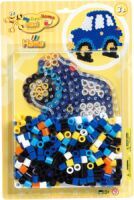 Malte Haaning Plastic A/S Hama® Bügelperlen Maxi - Blisterset Auto - 1 Stiftplatte Auto, 250 Perlen.