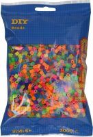 Malte Haaning Plastic A/S Hama® Bügelperlen midi Beutel 3.000 Stück Trsp. Neon.