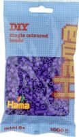Malte Haaning Plastic A/S Hama® Bügelperlen Perlen, lila, 1.000 Stück.
