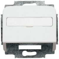 BUSCH JAEGER 1724-0-1663 - Silver - White - Busch-Jaeger - 55 mm - 54 mm - 3.9 cm - 53.7 x 11.7 mm