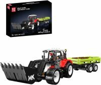 Playfun Ltd. Mould King Schaufellader+Anhänger