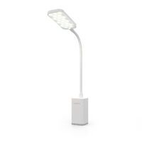 Nedis LED-Schreibtischlampe / Dimmbar / 1 Lichtmodus / 90 lm / Wiederaufladbar / Berührungsfunktion / Weiss