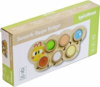 VEDES Großhandel GmbH - Ware SpielMaus Holz Sensorik-Spiel ''Raupe''