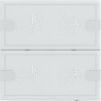 GIRA Tastsensor KNX 4 Komfort 2f TS4 Weiß