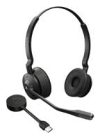 JABRA Engage 55 SE Stereo headset MS Link 400c DECT adapter USB-C 1,2m USB-C to USB-C Cable Carry ca