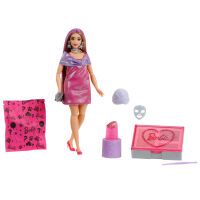 Mattel Barbie Party Unboxed Puppe und Accessoires, Glam Party Serie